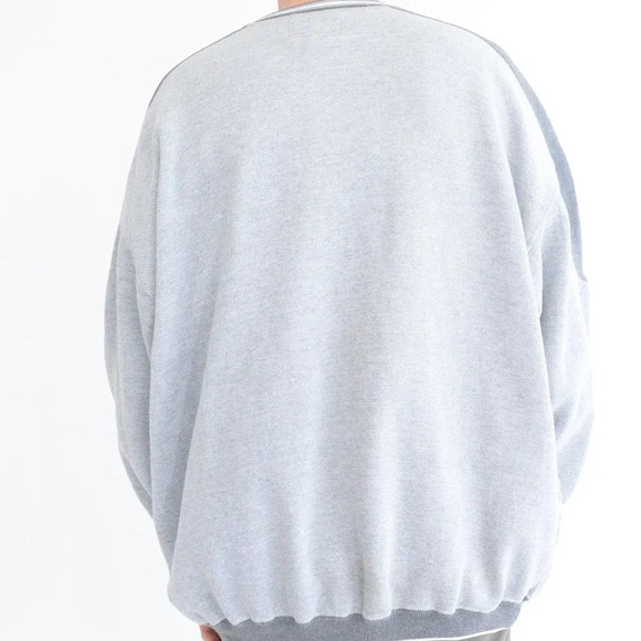 Vintage 80's Starter NBA Chicago Bulls Grey Crew Neck Sweater XXL - Picture 3 of 13